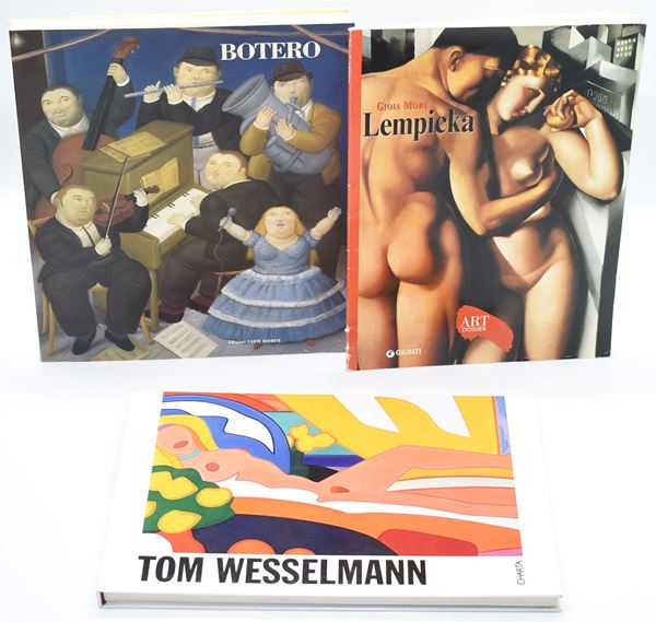 Figura internazionale del Novecento: Lempicka, Wesselmann e Botero (3 volumi)
