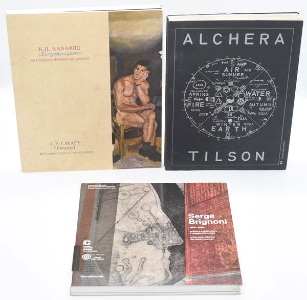 Percorsi internazionali: Brignoni, Tilson e arte greca contemporanea (3 volumi)