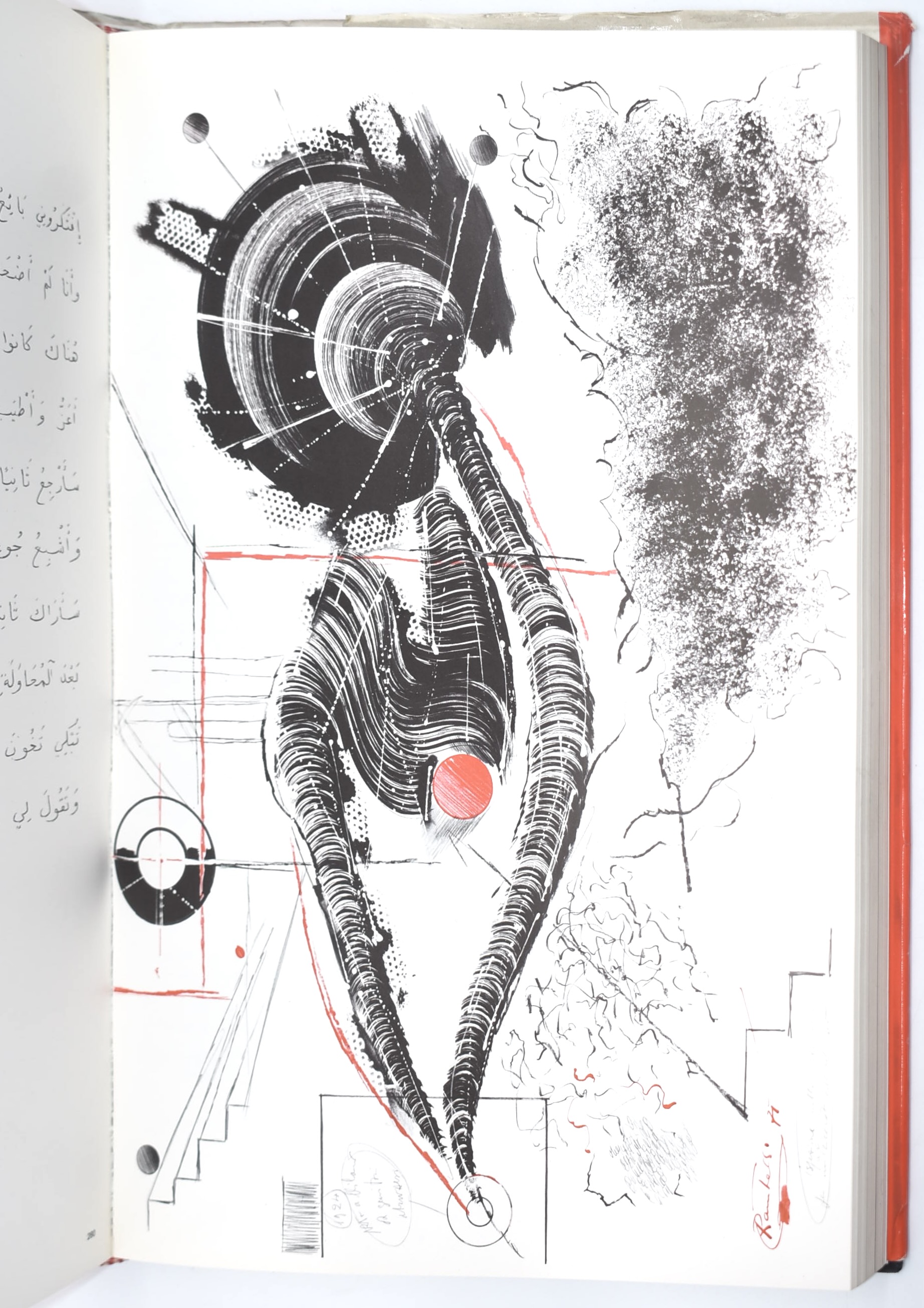 Pasquale Scarpitti, Discanto; Marcel Duchamp, Prestel; Luigi/Attrib. Parmiggiani, Disegni — segno...
