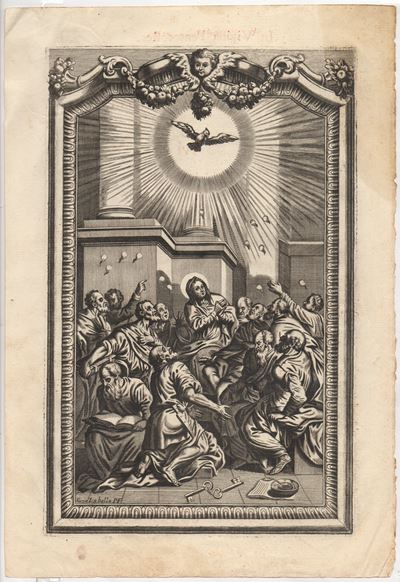 Annunciazione, Natività, Crocifissione, Resurrezione e Pentecoste (serie di cinque incisioni)