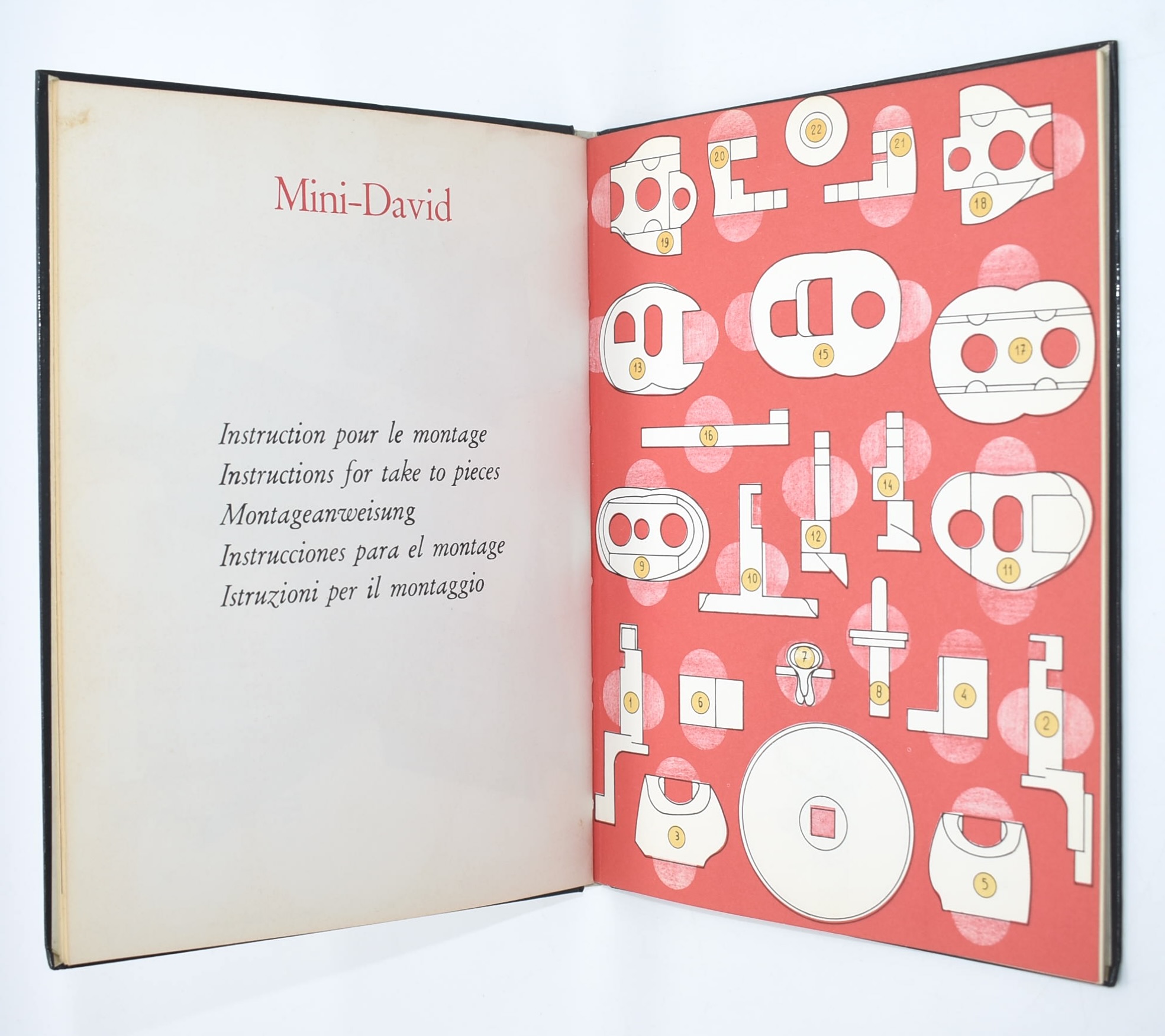 Berrocal, Le Mini-David, 1970