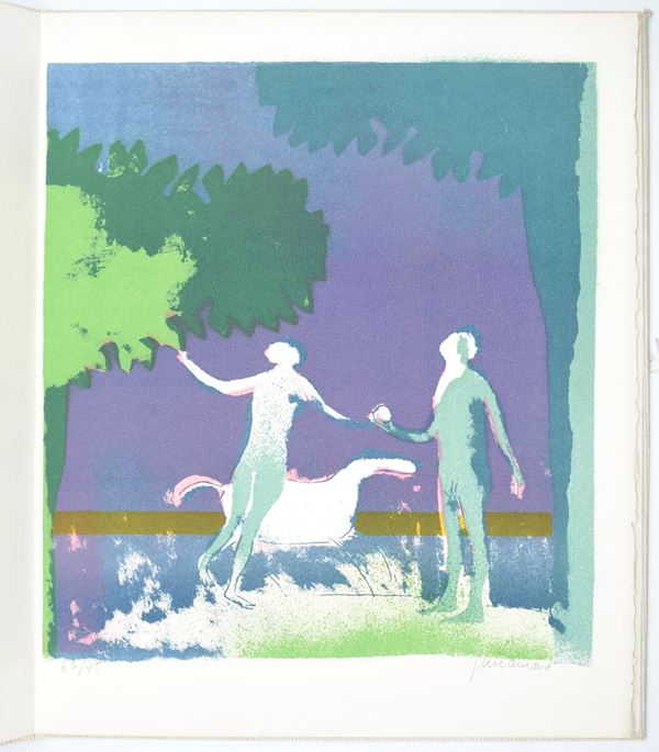 [Litografia firmata] Guiramand, 1973