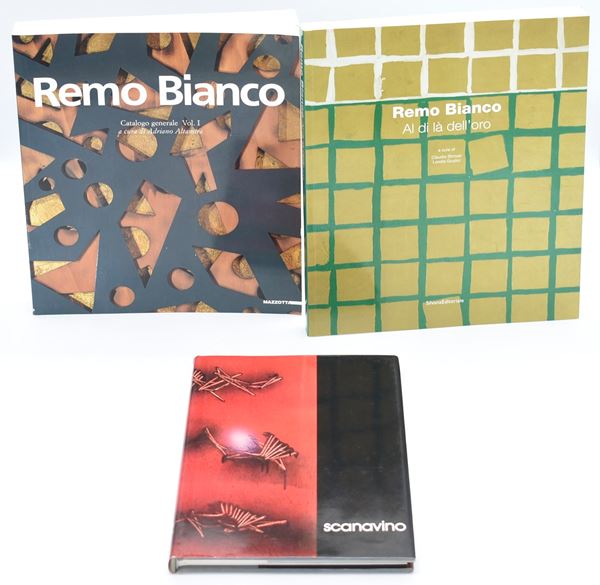 Remo Bianco e Scanavino: segno, materia e ricerca informale (3 volumi)