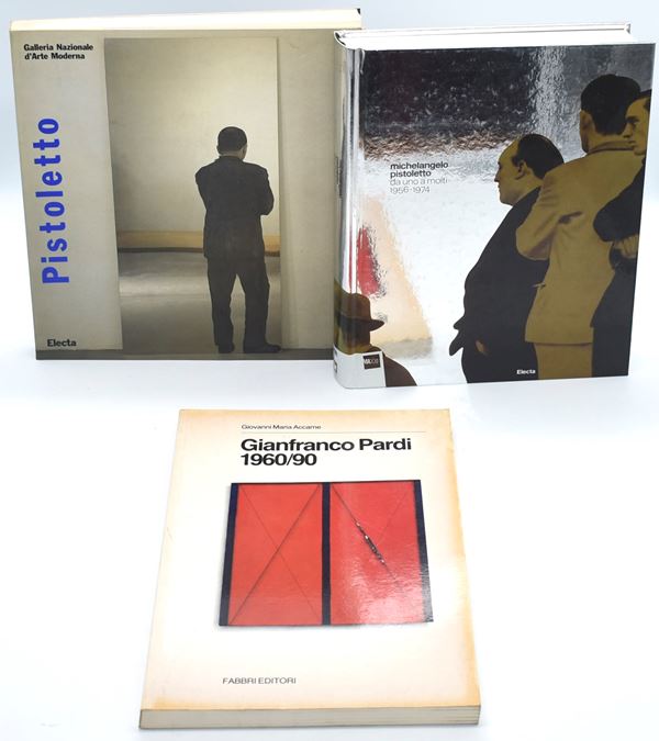 Pardi e Pistoletto: arte italiana tra oggetto, immagine e molteplicità (3 volumi)