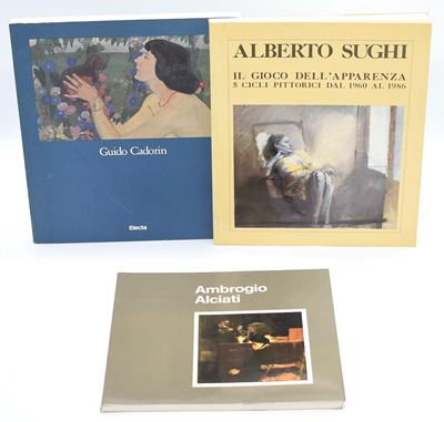 Guido Cadorin, Figurazione italiana del Novecento. Milano, Electa, 1987 (3 volumi: Cadorin, Alcia...