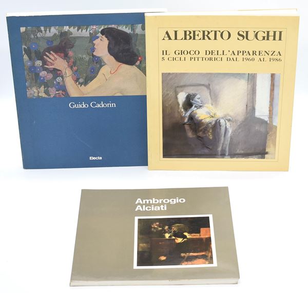 Figurazione italiana del Novecento: Cadorin, Alciati e Sughi (3 volumi)