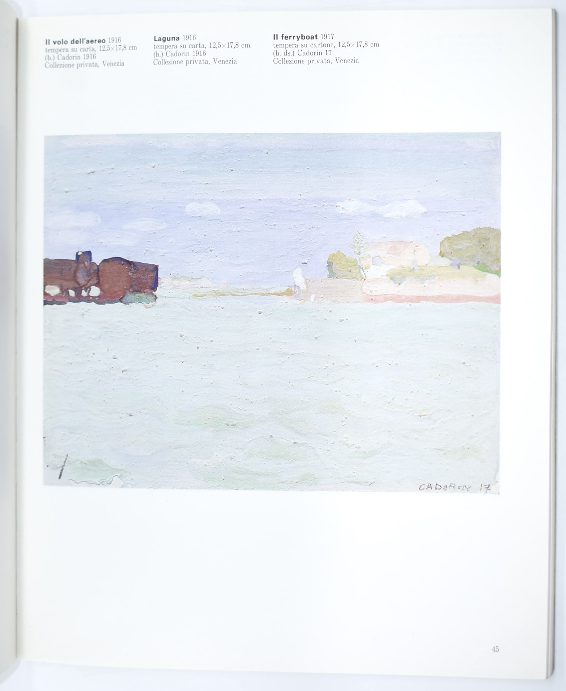 Guido Cadorin, Figurazione italiana del Novecento. Milano, Electa, 1987 (3 volumi: Cadorin, Alcia...