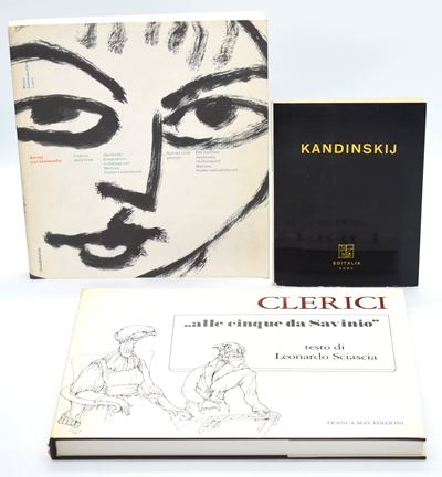 Kandinskij, Jawlensky e Clerici, Catalogo e opere in tre volumi