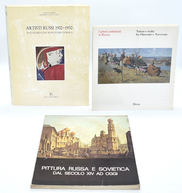 Arte russa e sovietica: icone, realismo e avanguardie (3 volumi)