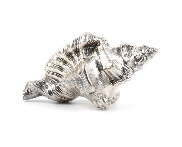 FEDERICO BUCCELLATI - Conchiglia marina montata in argento
