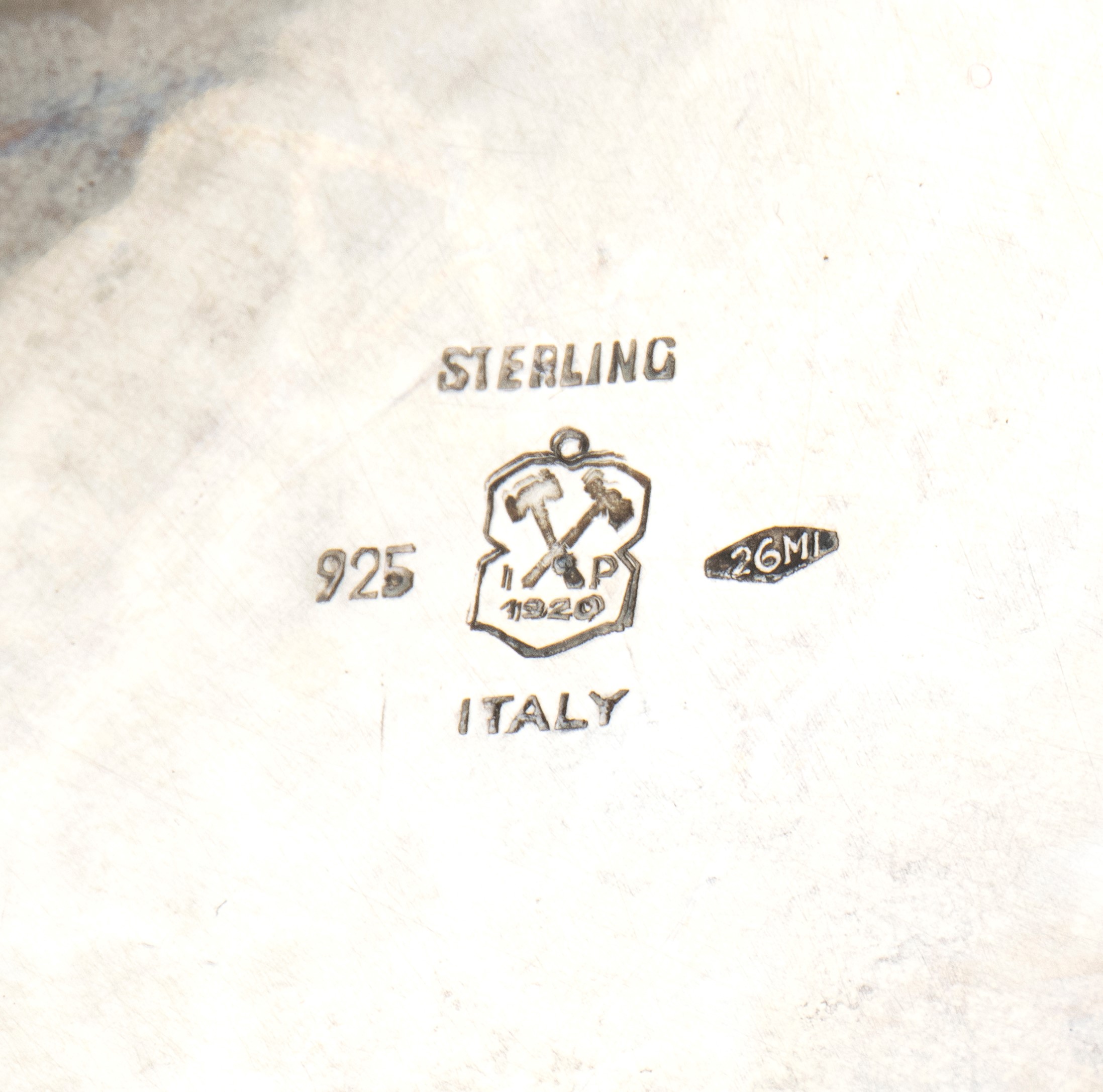 Ilario Pradella - Cioccolatiera italiana in argento 925