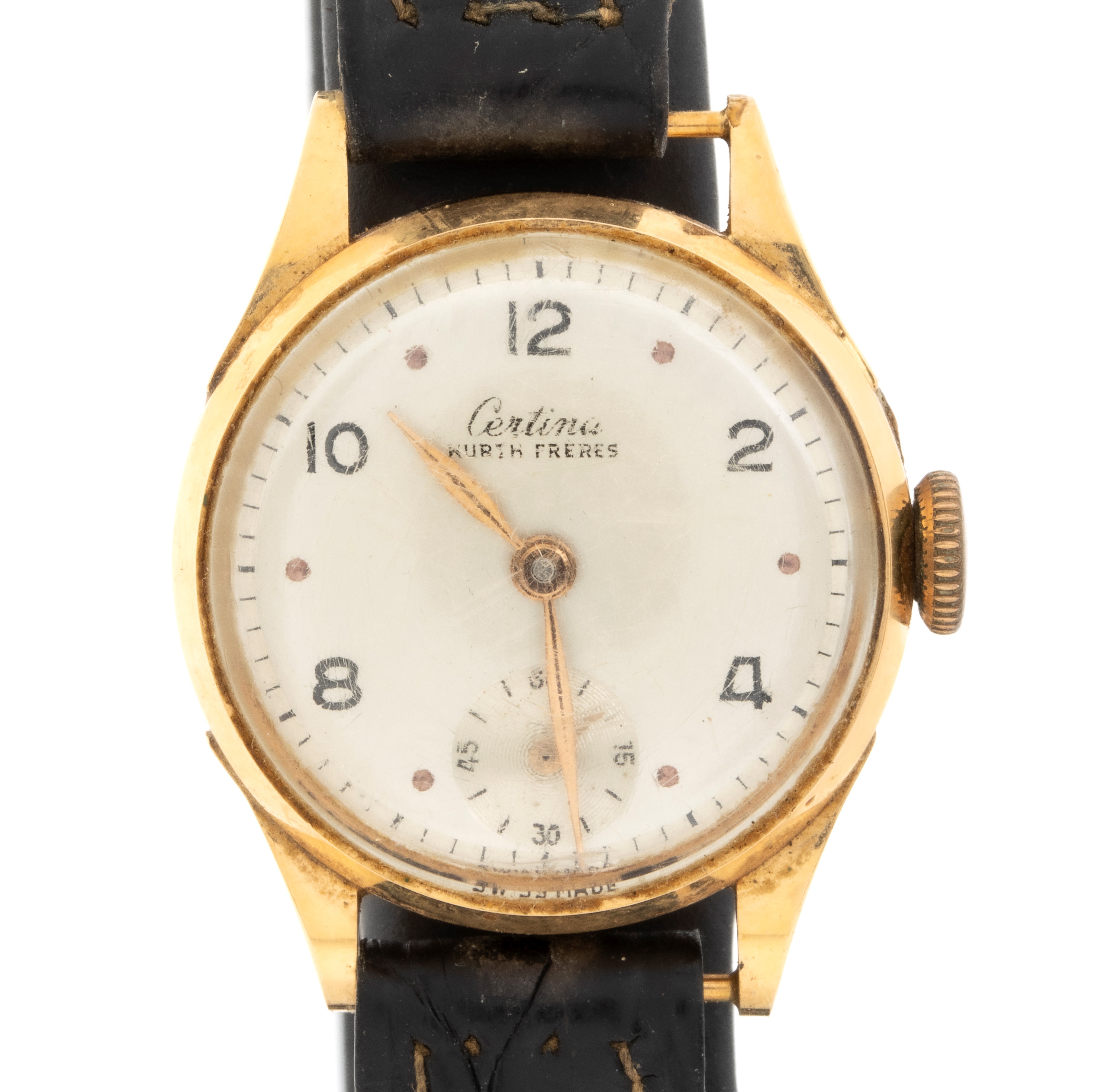 Certina - Kurth Frères - Orologio da polso Lady in oro 18k con movimento meccanico