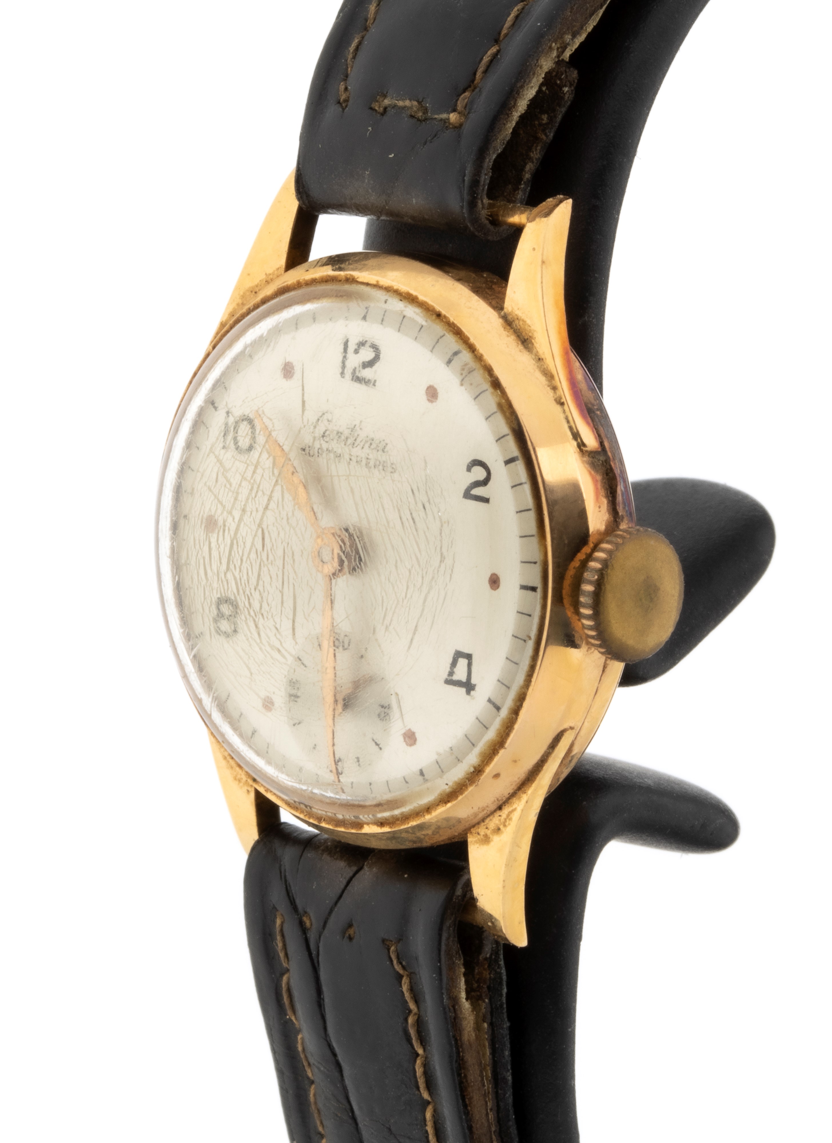 Certina - Kurth Frères - Orologio da polso Lady in oro 18k con movimento meccanico