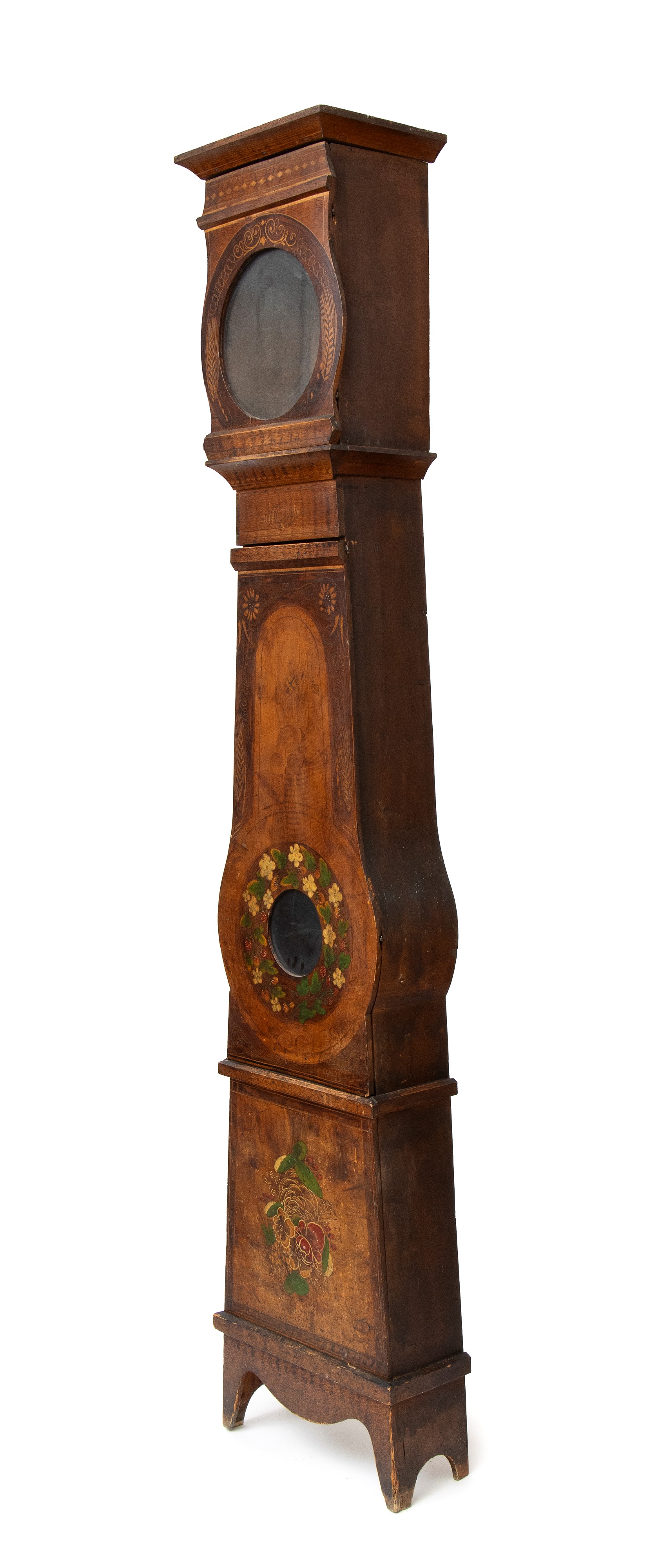 Pietro Bini, Orologio a colonna con quadrante firmato, XIX secolo
