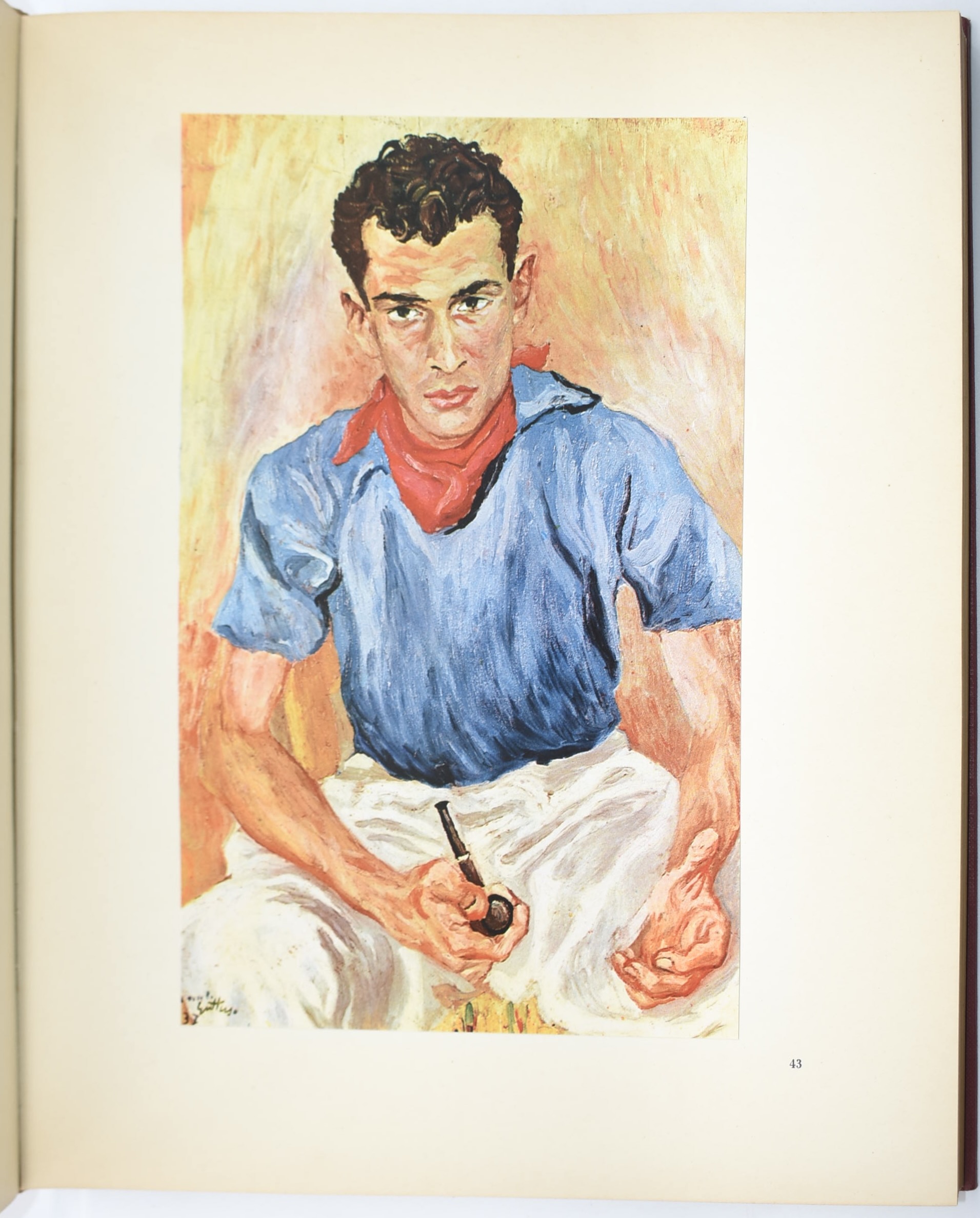 Alberto Moravia, Renato Guttuso (dedica dell’artista) — monografia illustrata, 1962