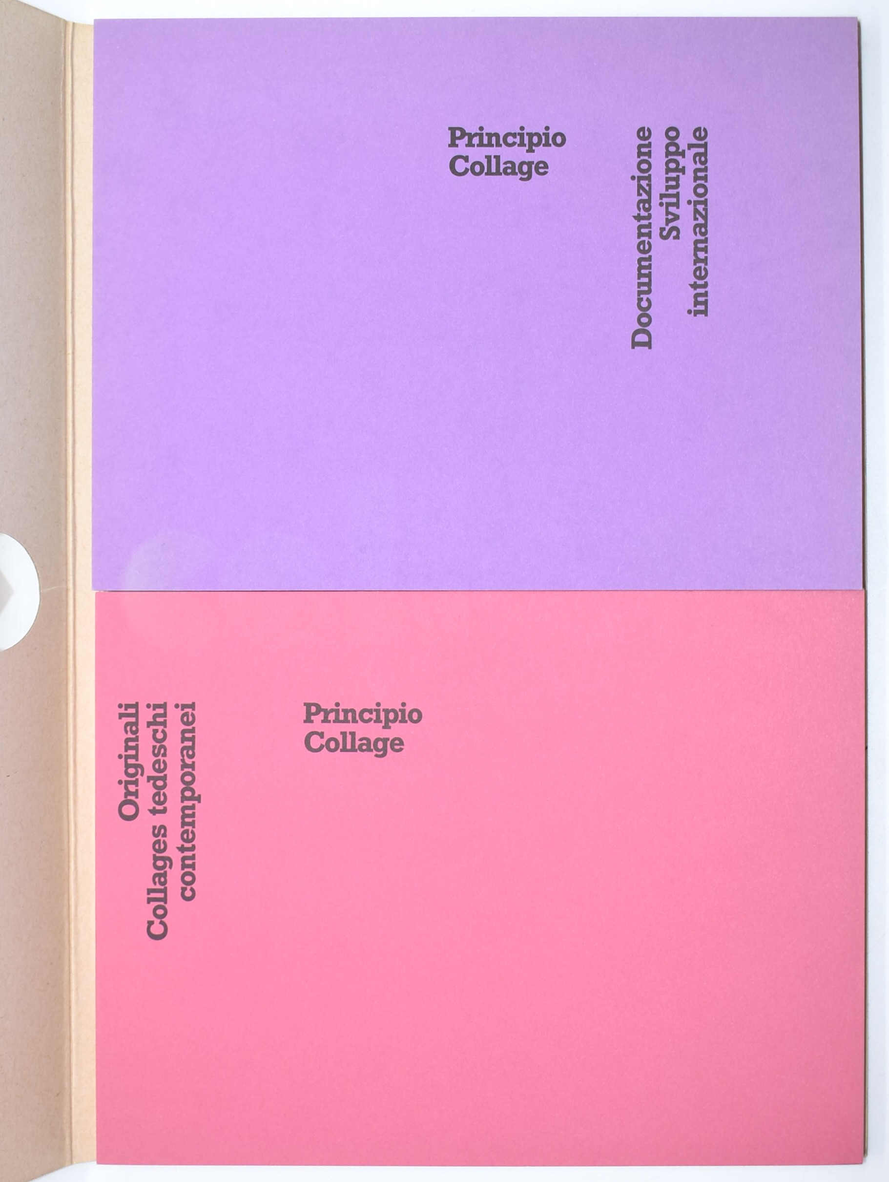 Dietrich Mahlow, Principio collage (catalogo della mostra), Stoccarda, 1985