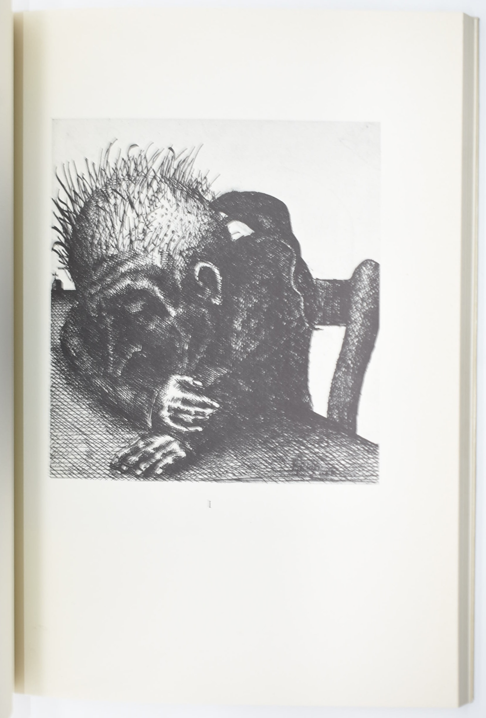 Guidobaldo Grossi, Racconti della notte, volume d’artista con incisione originale