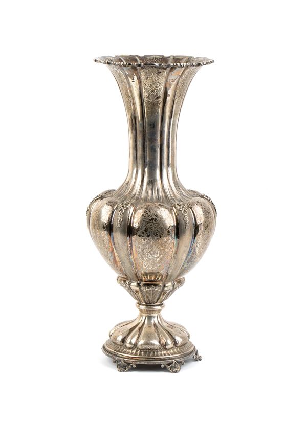 Vaso italiano in argento