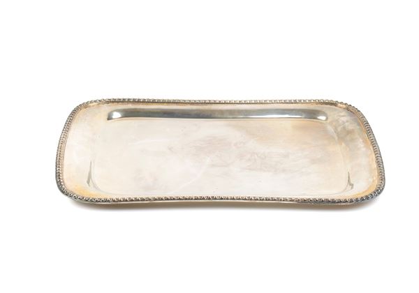 Vassoio italiano in argento