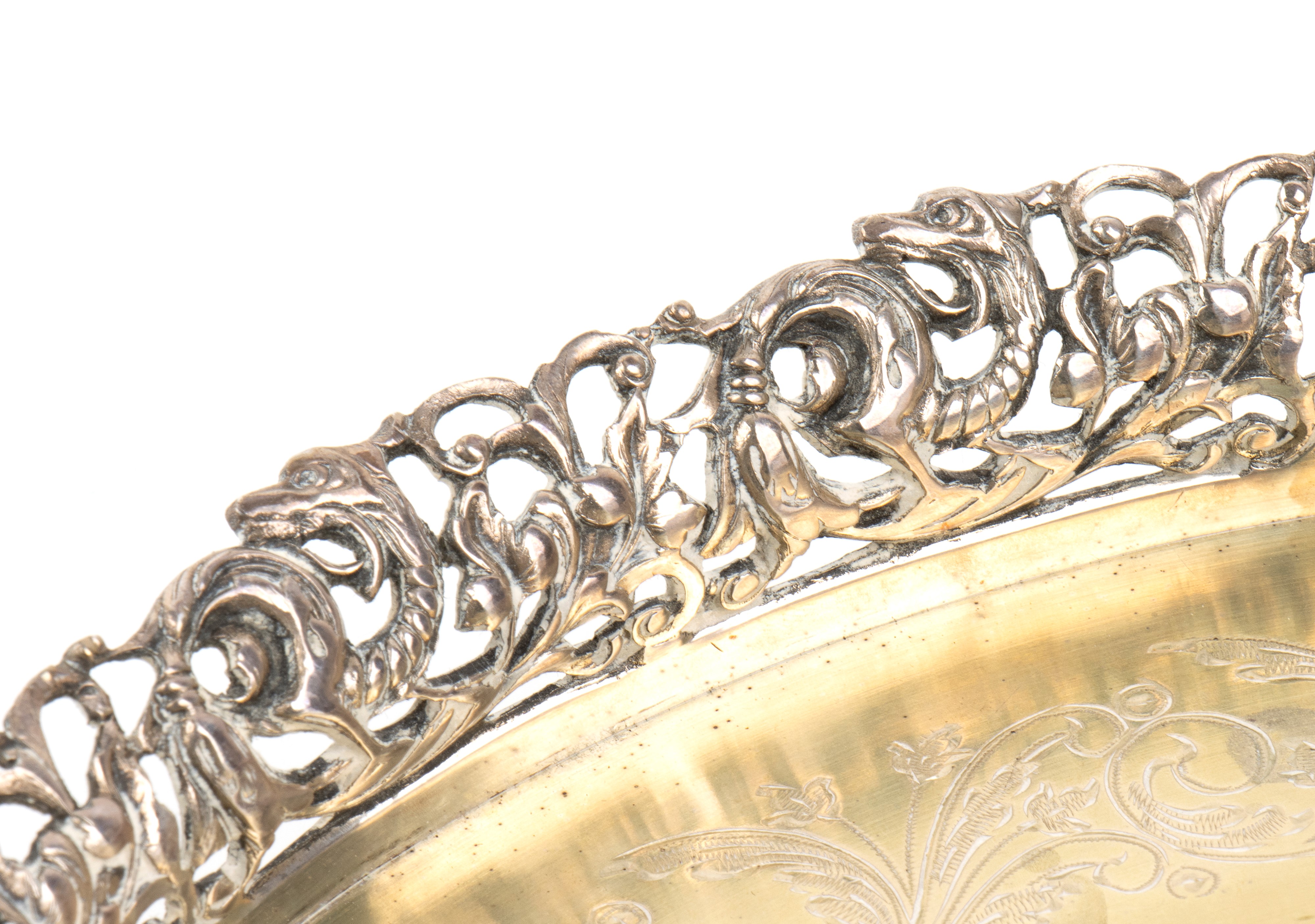 Portogallo (Oporto), Salver portoghese in argento, dopo il 1938