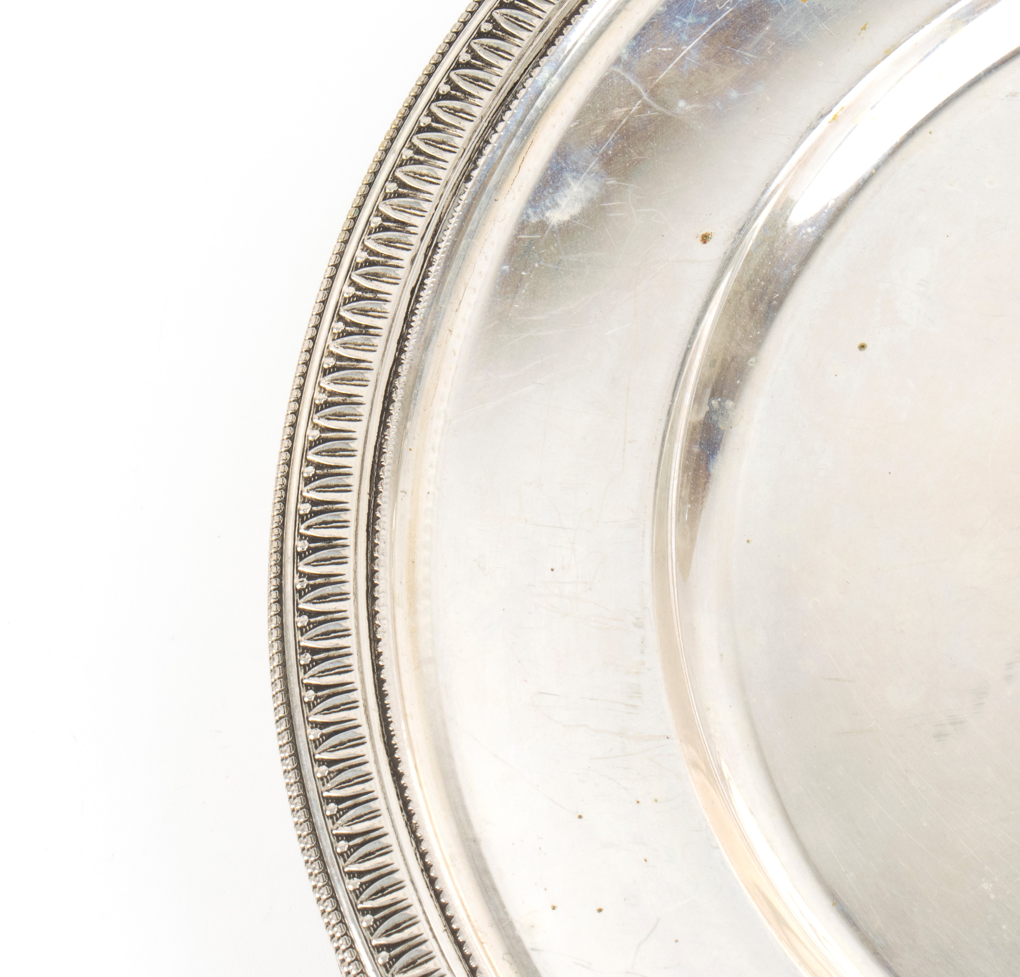 Set di 12 sottopiatti, argento 800/1000 (punzoni “800”)