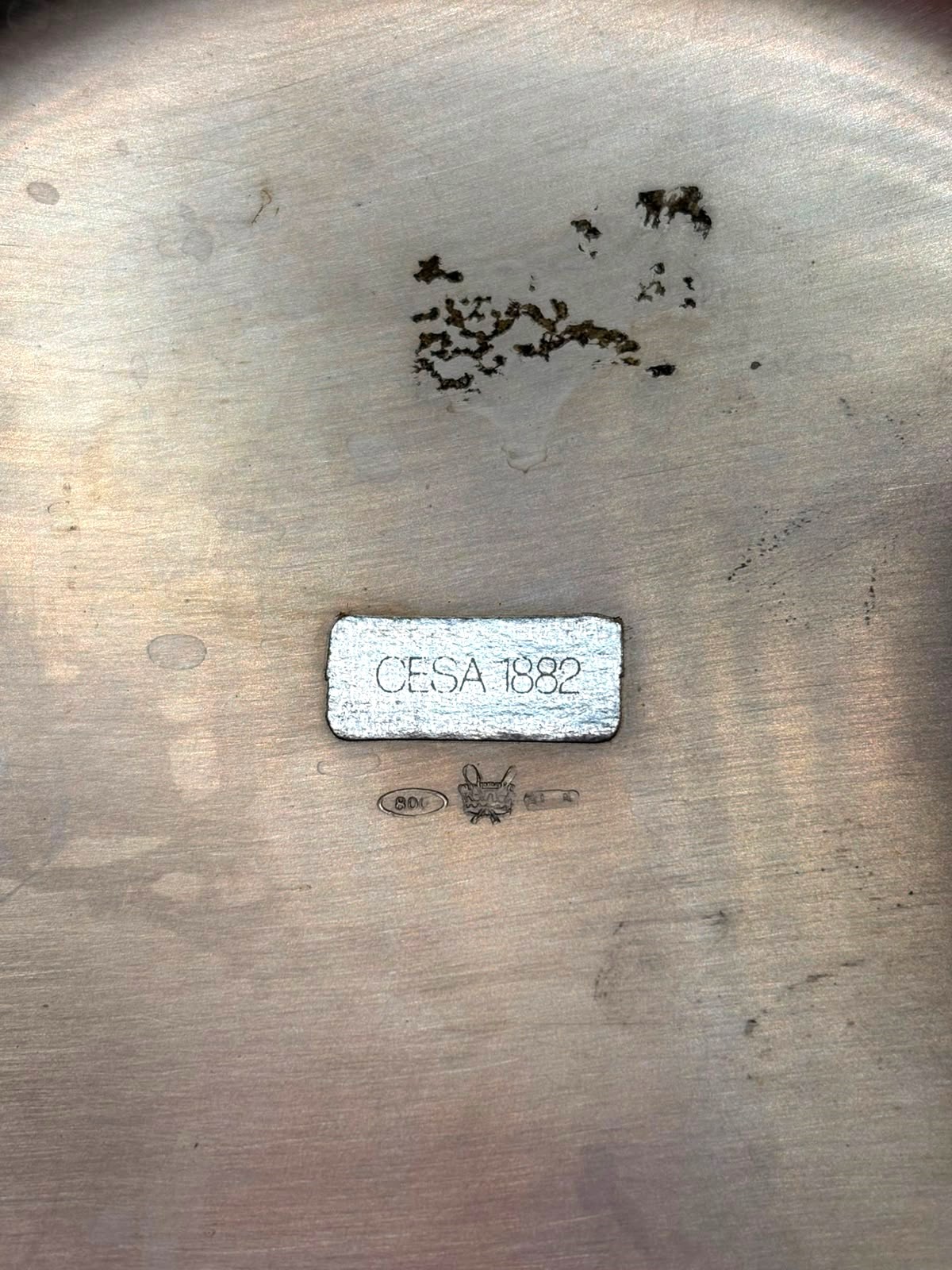 Cesa - Secchiello da champagne italiano in argento 800, seconda metà del XX secolo