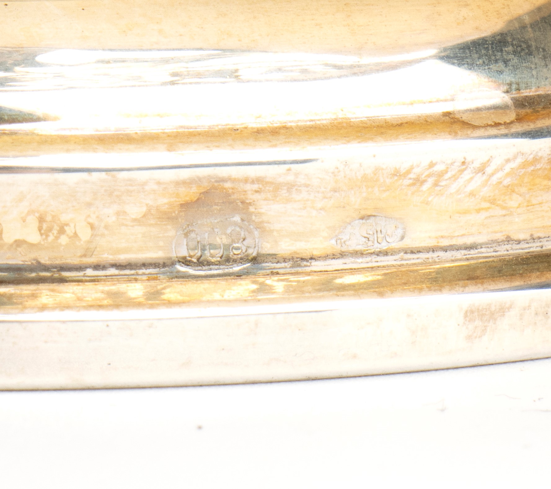 Gruppo di tre cestini italiani, argento 800, traforo, metà XX secolo