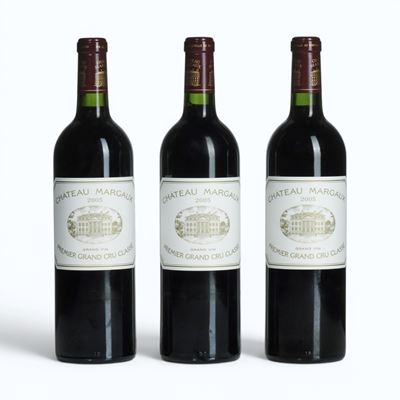 Château Margaux, Margaux 2005 (3 bottiglie)