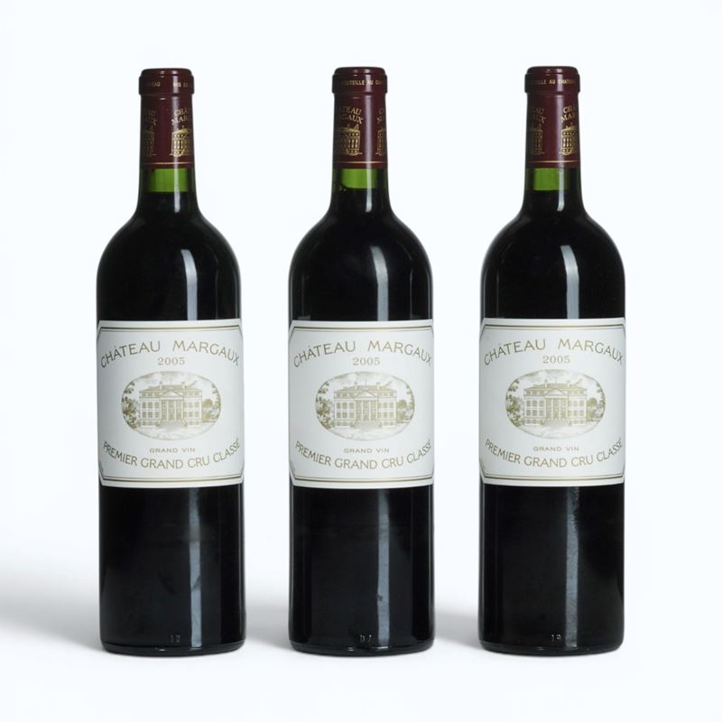 Château Margaux, Margaux 2005 (3 bottiglie)