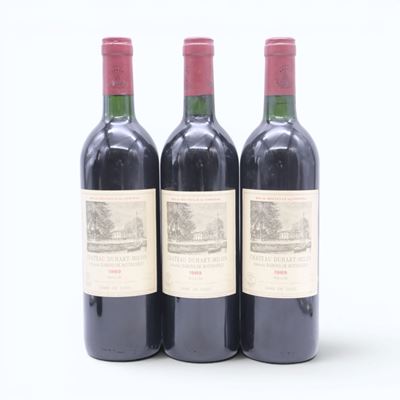 Bordeaux, Pauillac Château Duhart-Milon Rothschild, 1989, 3 bottiglie