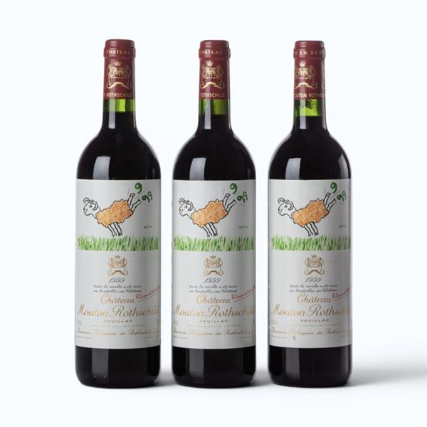 Pauillac Château Mouton Rothschild 1999 3 Bot