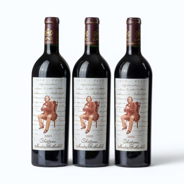 Pauillac Château Mouton Rothschild 2003 3 Bot