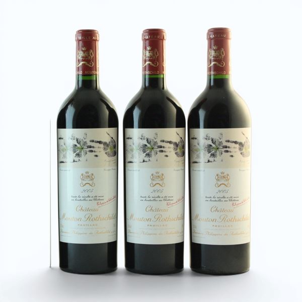 Pauillac Château Mouton Rothschild 2005 3 Bot