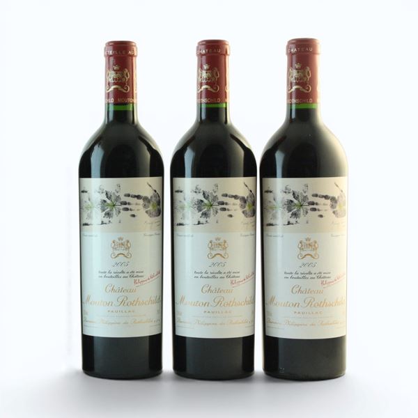 Pauillac Château Mouton Rothschild 2005 3 Bot