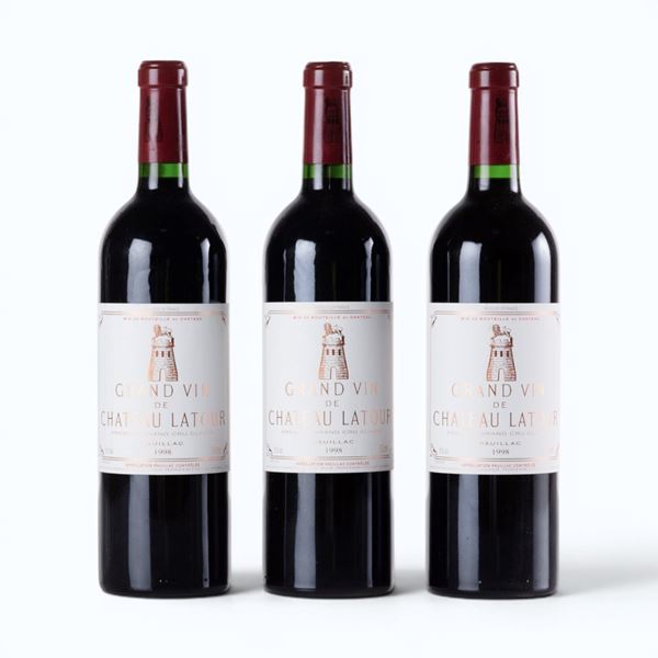 Pauillac Château Latour  1998 3 Bot