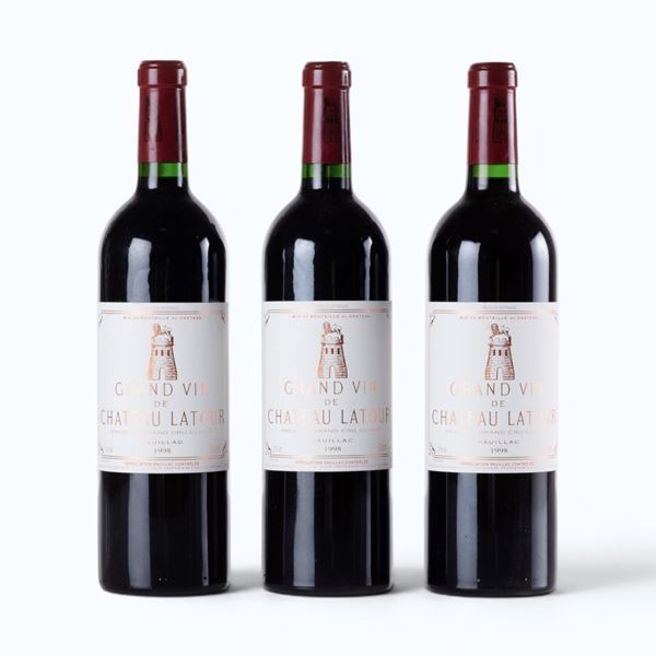 Pauillac Château Latour  1998 3 Bot