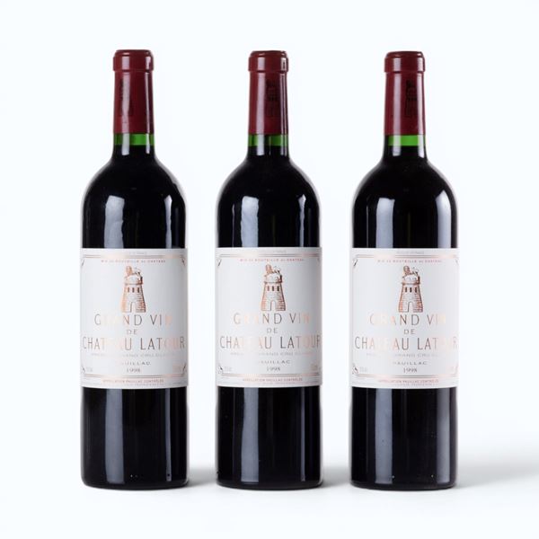 Pauillac Château Latour  1998 3 Bot
