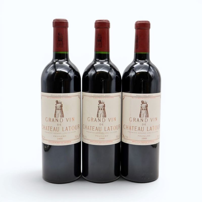Pauillac, Château Latour 1999, 3 bottiglie