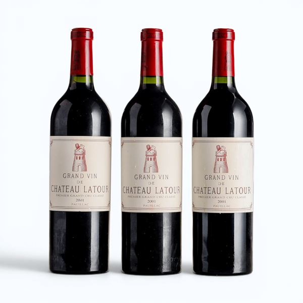 Pauillac Château Latour  2001 3 Bot