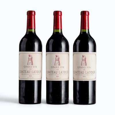 Château Latour, Pauillac 2001 (3 bottiglie)