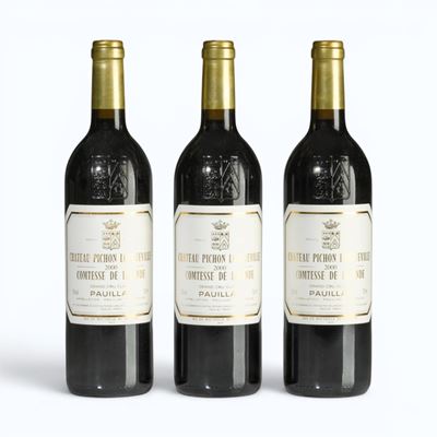 Pauillac Château Pichon-Longueville Comtesse de Lalande, 2000, 3 bottiglie