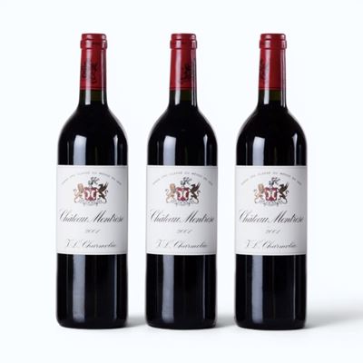 Bordeaux, Saint-Estèphe Château Montrose, 2001, 3 bottiglie