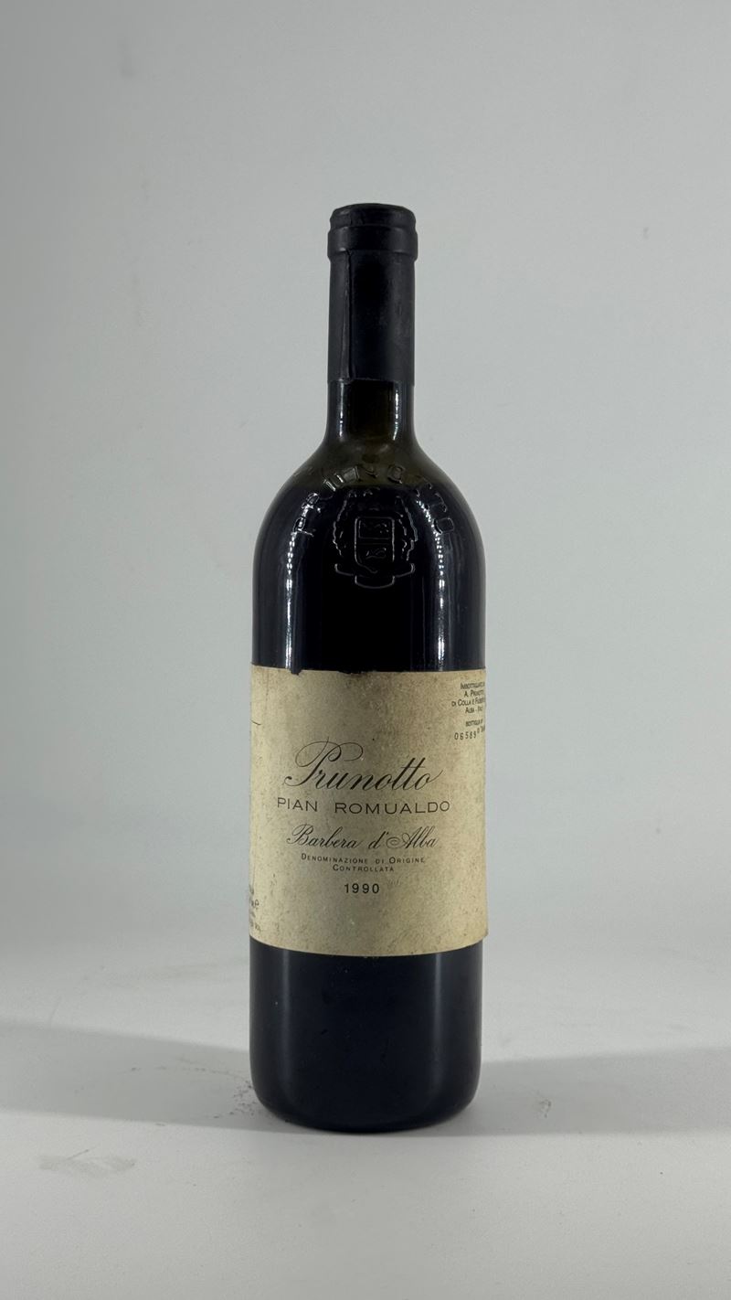 Prunotto, Barbera d'Alba “Pian Romualdo”, 1990 (1 bottiglia)