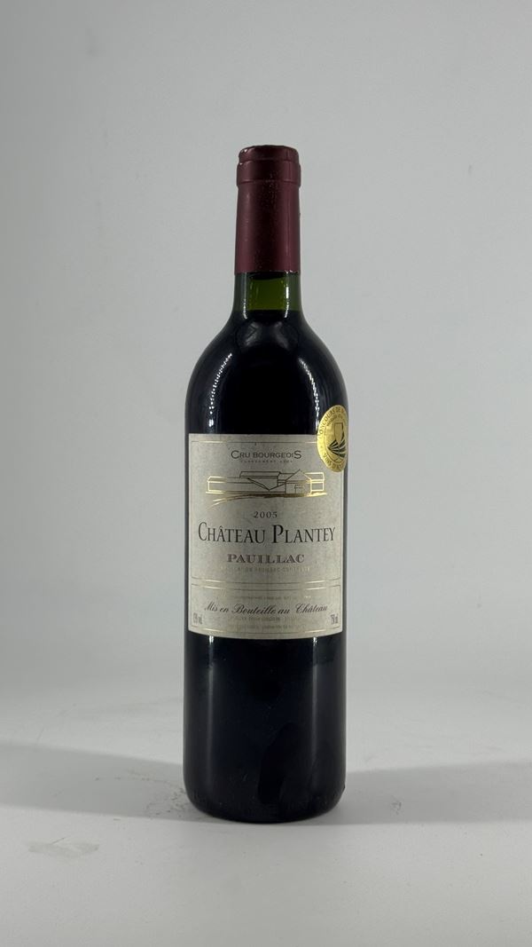 Pauillac Château Plantey  2005 1 Bot