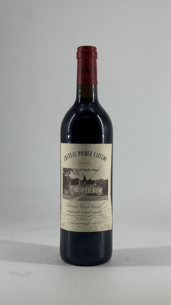 Pessac-Léognan Château Picque Caillou  2002 1 Bot