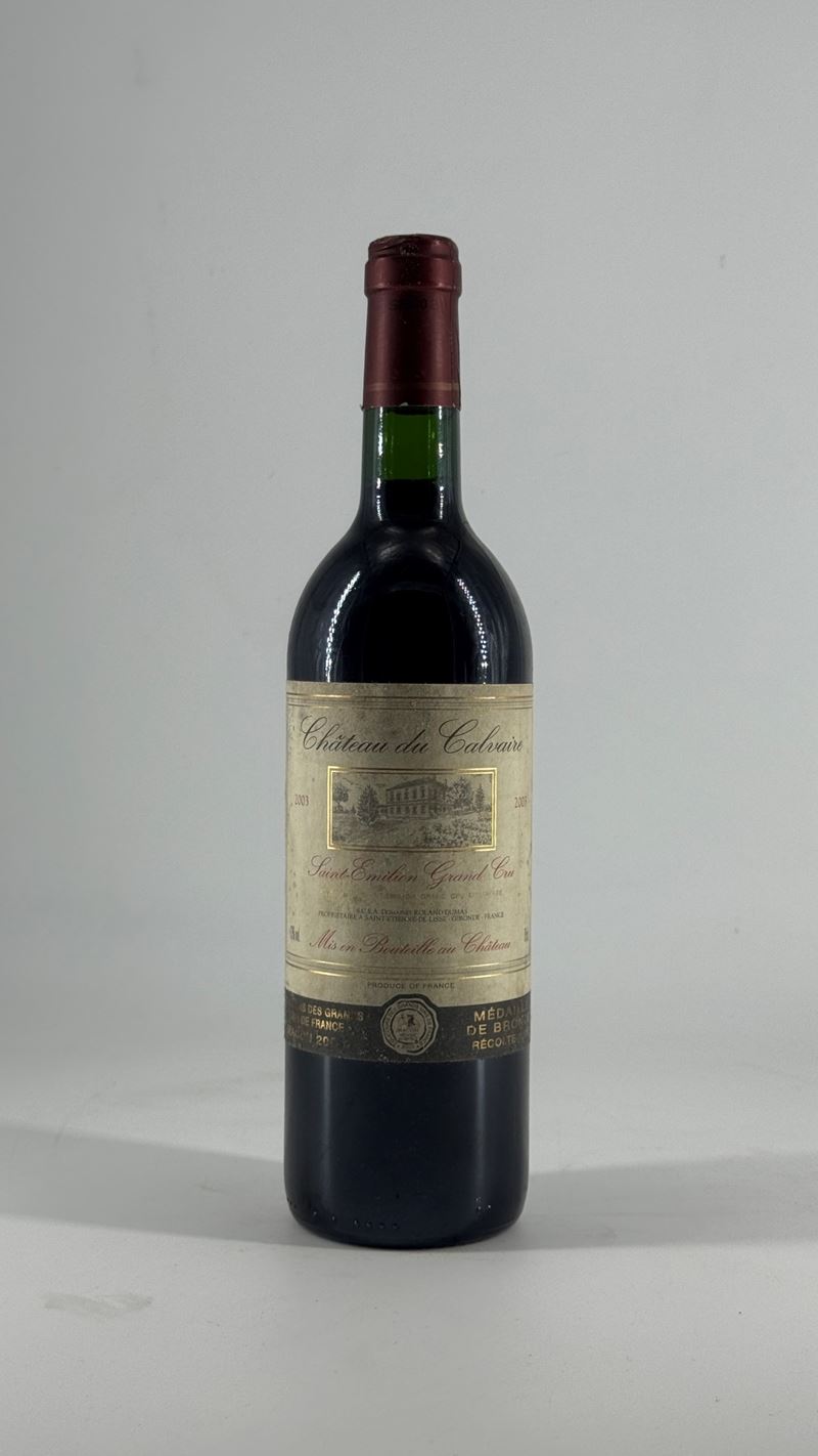 Château du Calvaire, Saint-Émilion (2003), 1 bottiglia