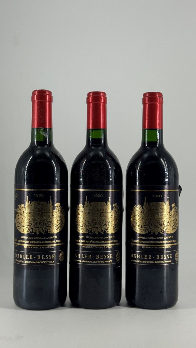 Margaux Château Palmer 1990 3 Bot