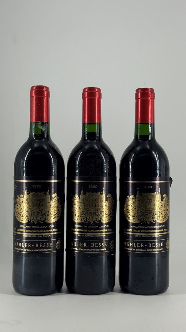 Margaux Château Palmer  1990 3 Bot