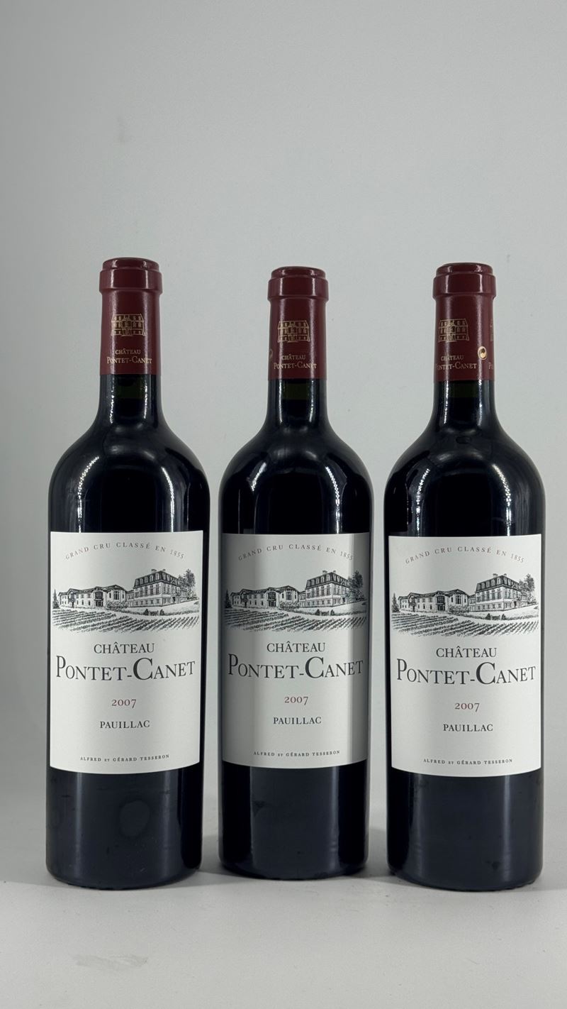 Château Pontet-Canet, Pauillac 2007 (3 bottiglie)