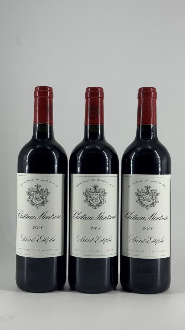 Saint-Estèphe Château Montrose  2008 3 Bot